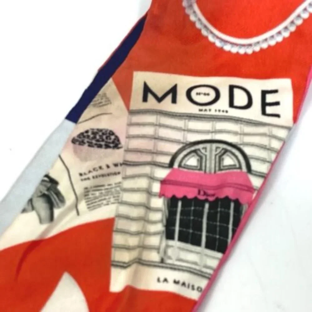 Dior BandeauScarf Scarf Mitza Scarf silk Multicolore